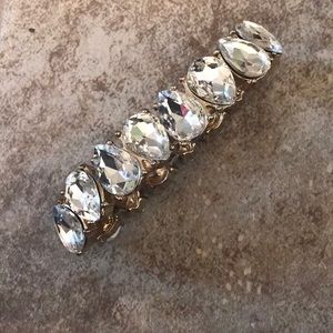 Rhinestone Statement Bracelet